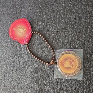 Vintage 1999 Hello Kitty Angel Sepia keychain